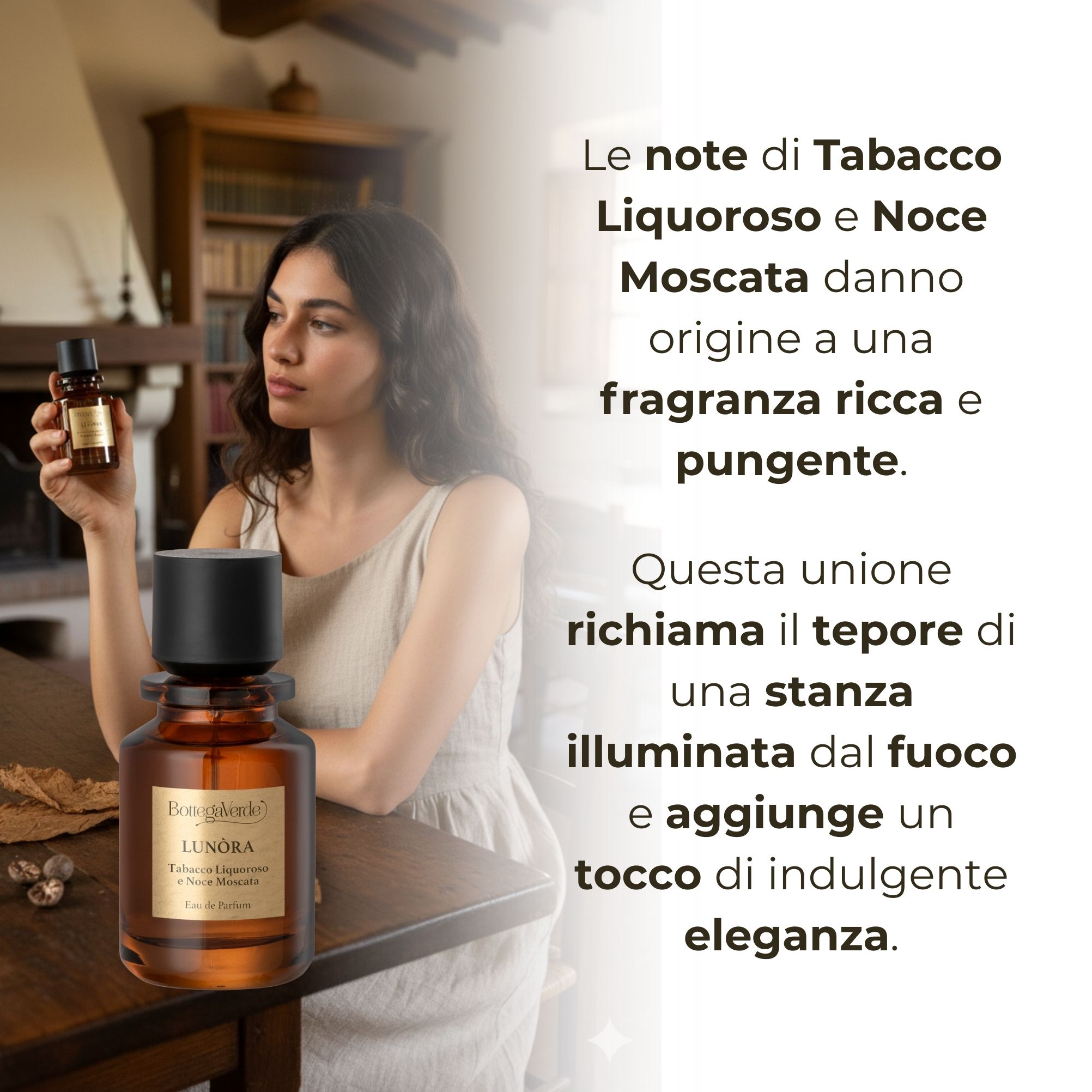 Lun&ograve;ra - TABACCO LIQUOROSO E NOCE MOSCATA - Eau de Parfum