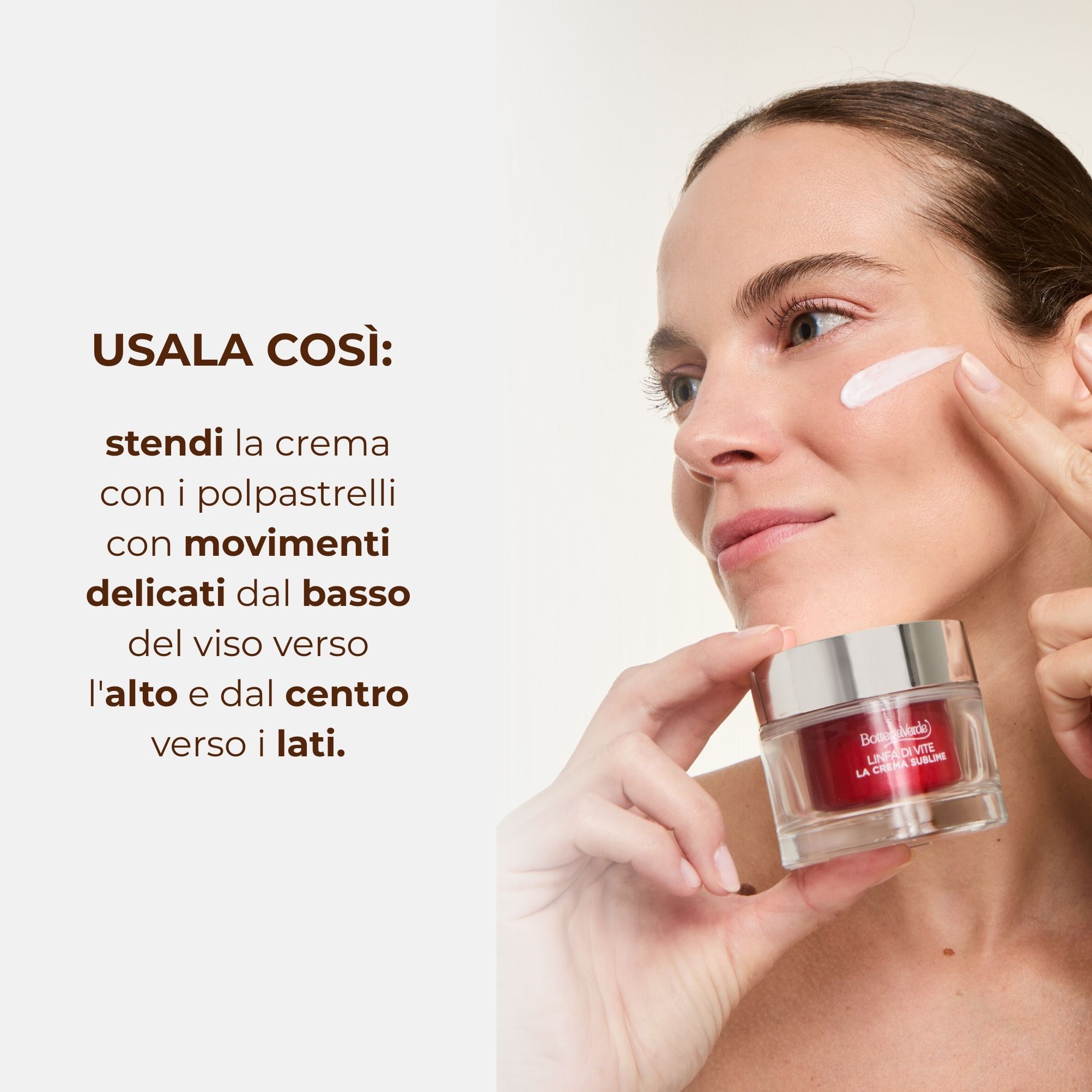 Linfa di Vite - La crema sublime - RICARICA Trattamento viso antirughe giorno e notte - effetto filler su tutti i tipi di rughe - 2-PEPTIDE LINFA COMPLEX<TM/> con Peptidi e Linfa di Vite - tutti i tipi di pelle