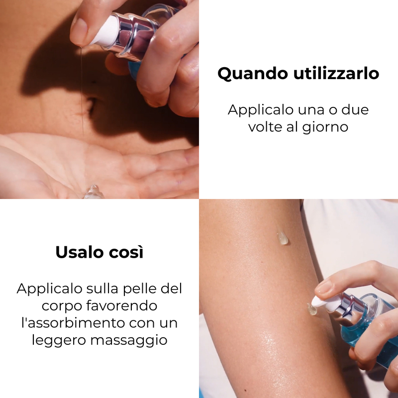 Mar Morto - Siero gel booster di idratazione - con Hyaluron Complex e Sali del Mar Morto - idratazione immediata e prolungata