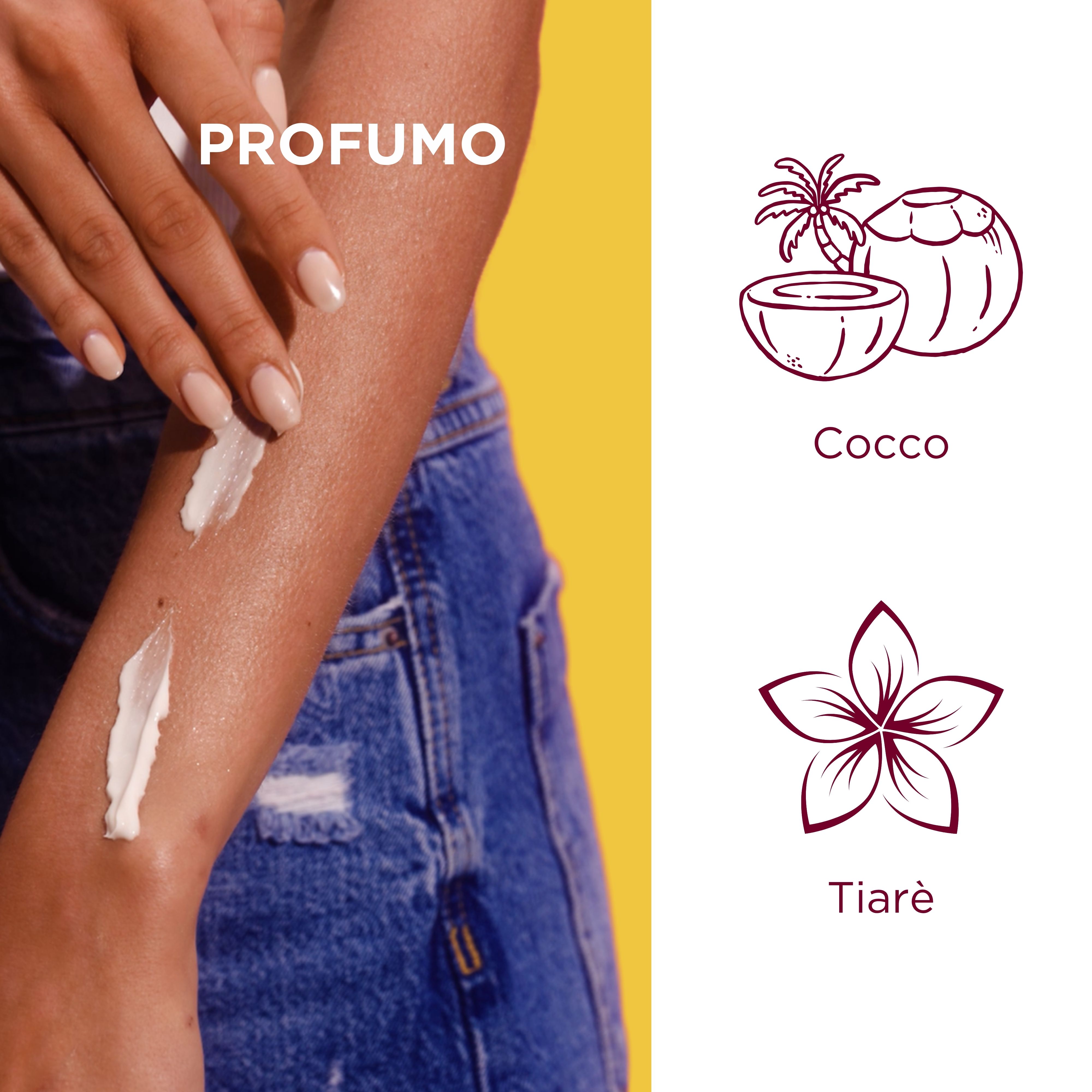 Lido Paradiso - Cocco e Tiarè - Crema corpo con latte di Cocco e Monoi di Tahiti