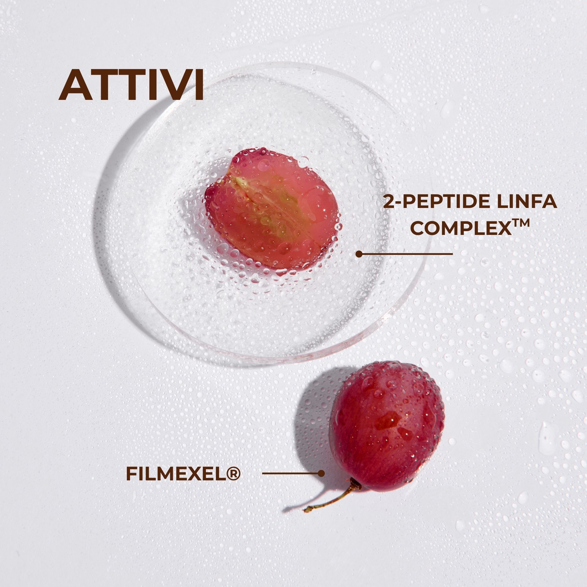 Linfa di Vite - Gocce sublimi - Trattamento urto - rinnovatore globale in 7 giorni - 2-PEPTIDE LINFA COMPLEX<TM/> con Peptidi e Linfa di Vite