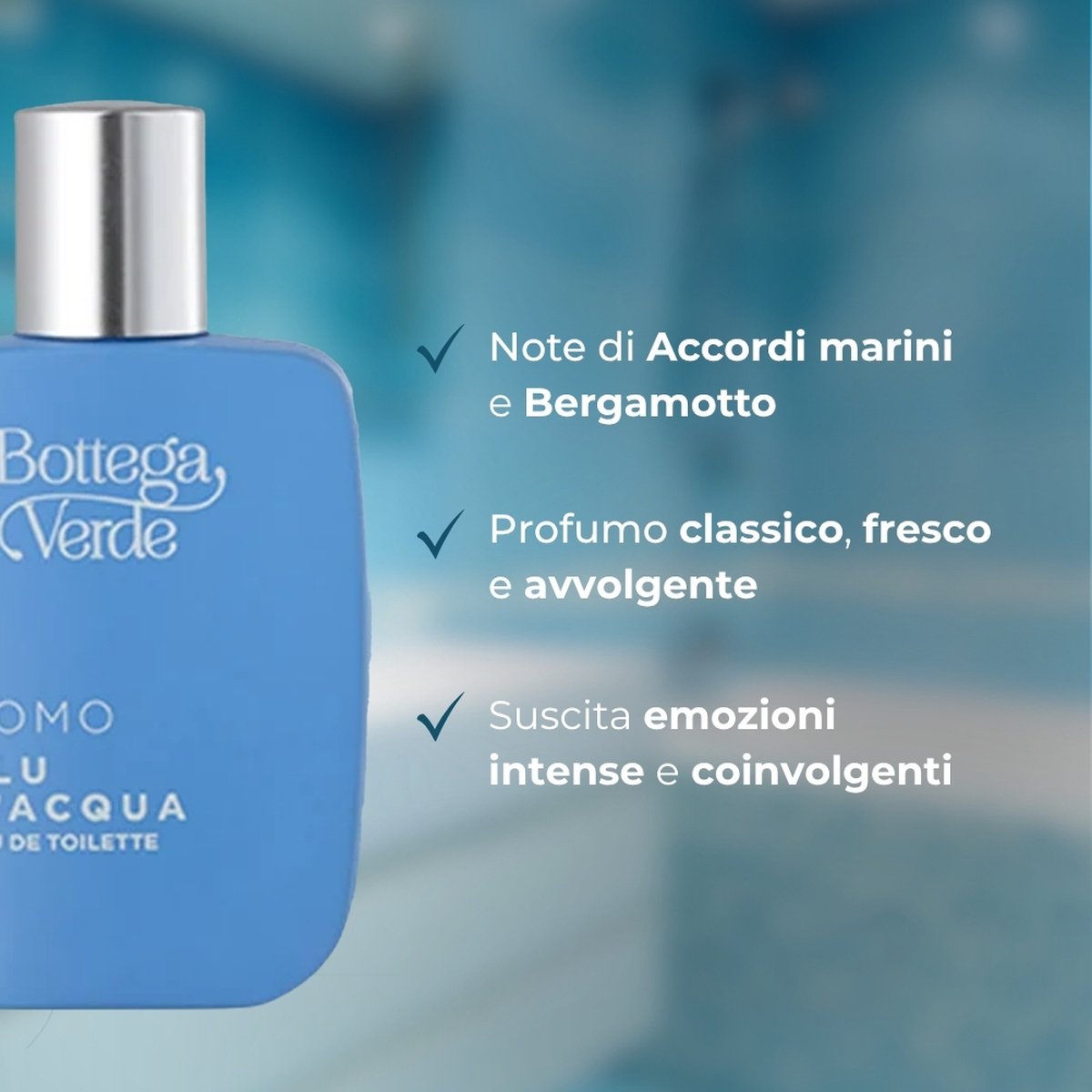 UOMO - Blu d'acqua - Eau de toilette