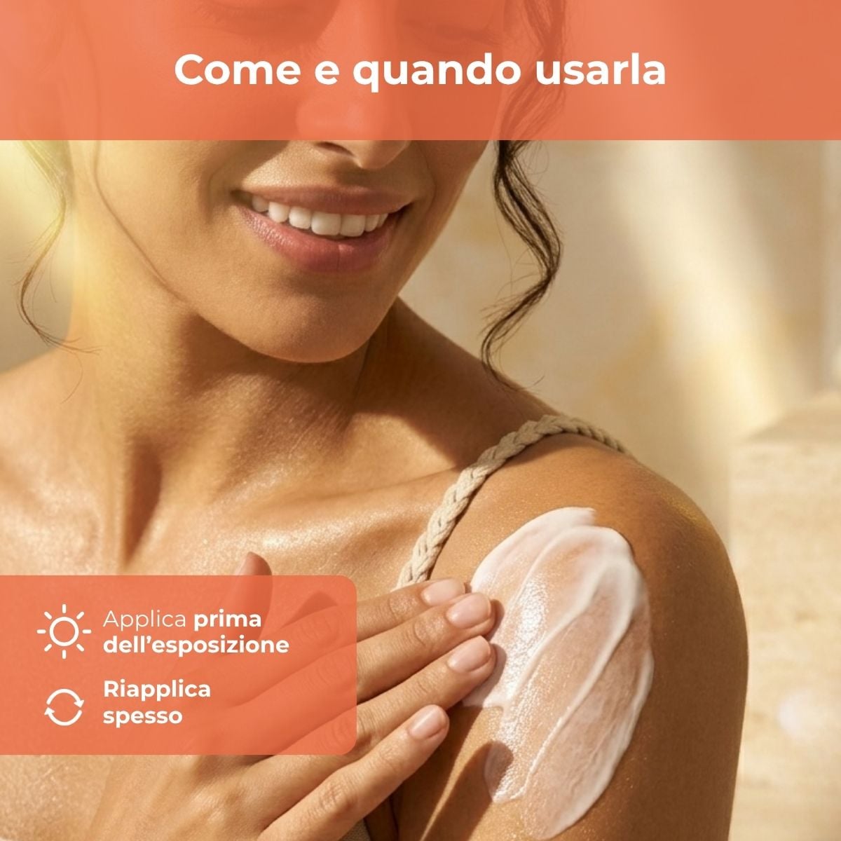 SOL Elicriso - Crema solare - protegge e idrata - con estratto di Elicriso di Tenuta Massaini - protezione alta SPF30 - water resistant