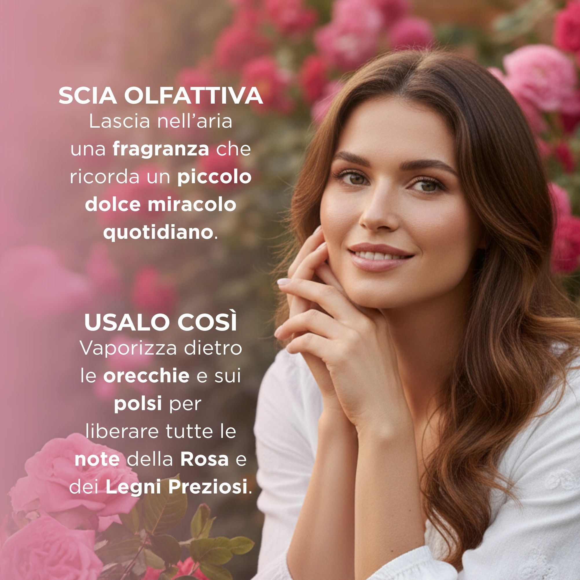 Dolcon&egrave;a - ROSA  E LEGNI PREZIOSI - Eau de Parfum