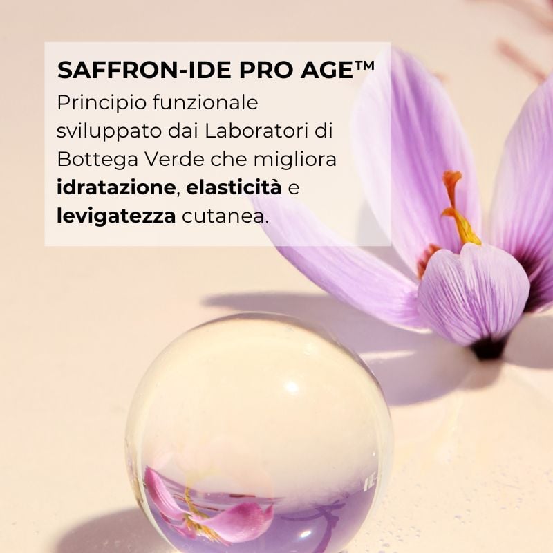 Pistilli di Zafferano - L'Elisir  oro - Contorno occhi - antirughe anti borse e occhiaie - con SAFFRON-IDE PRO AGE<TM/> con Ceramidi e iperfermentato di Zafferano