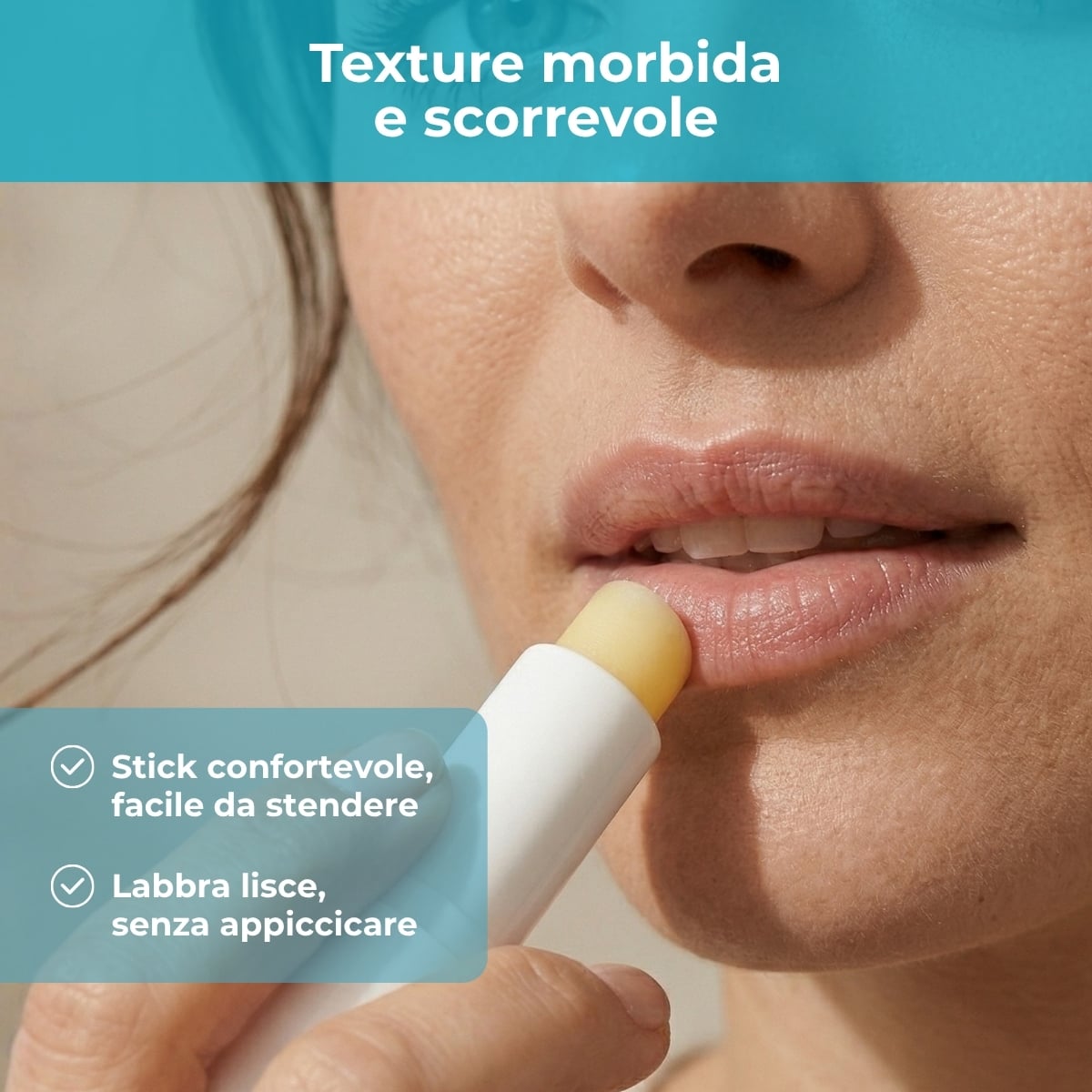 SOL Argan - Stick solare labbra  - nutre e protegge  - con olio di Argan e Vitamina E - protezione alta SPF30 - water resistant