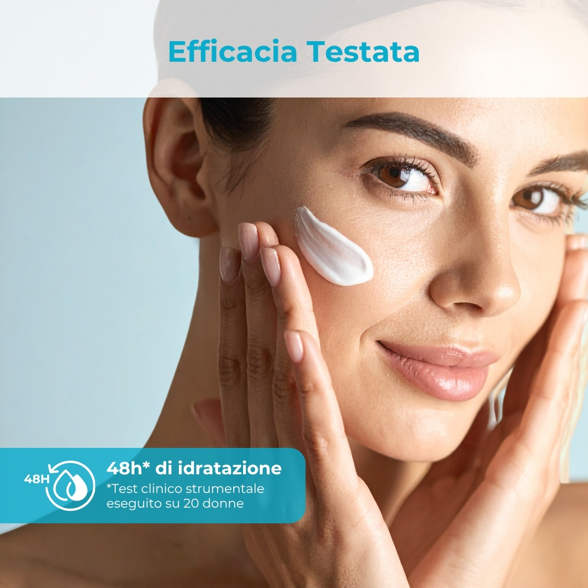 SOL Aloe Acido Ialuronico - Crema doposole viso - super idratante - con succo di Aloe iperfermentato e Acido Ialuronico - 48h* di idratazione - idratazione immediata e prolungata