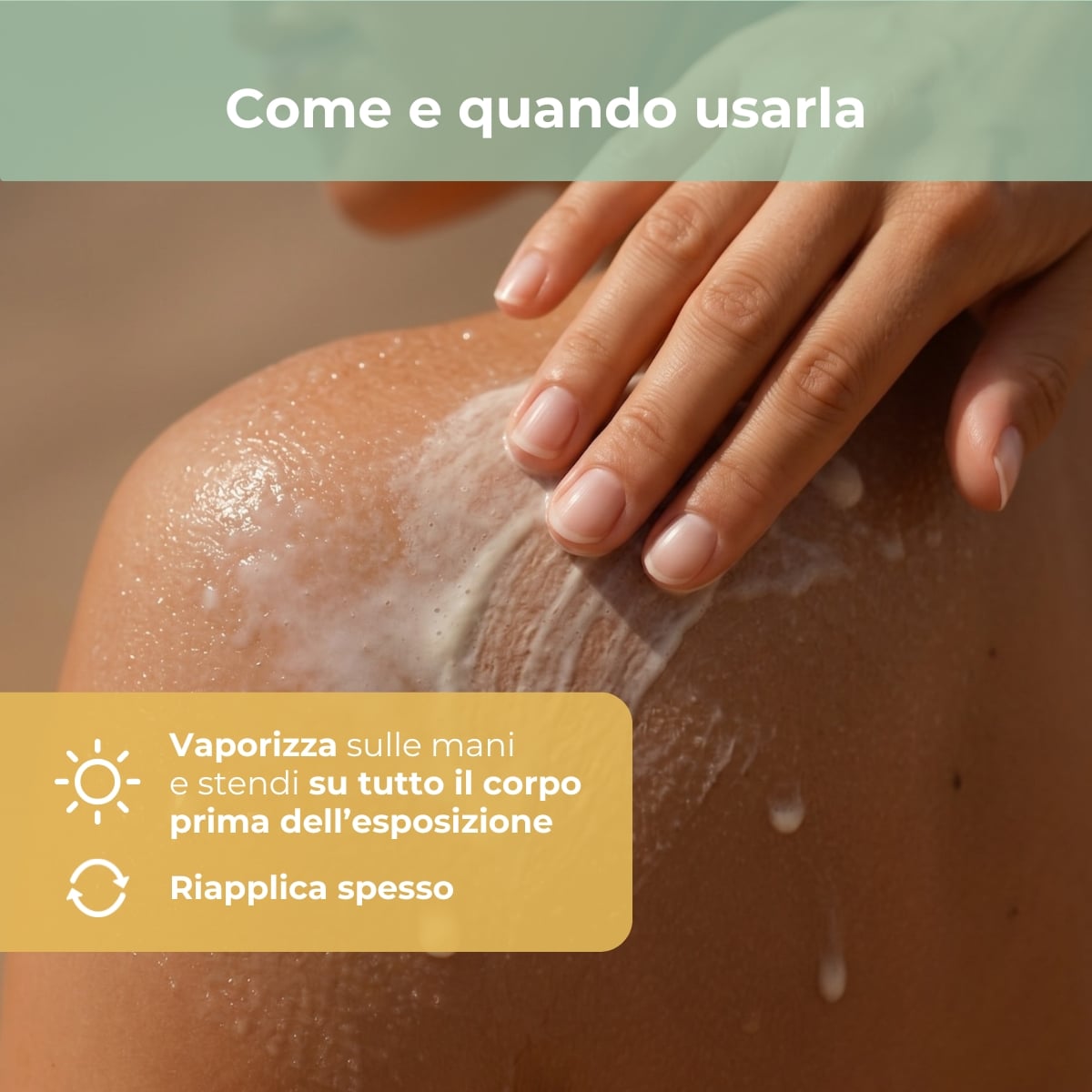 SOL Aloe Acido Ialuronico - Spray solare - super idratante - con succo di Aloe iperfermentato e Acido Ialuronico - protezione alta SPF30  - water resistant