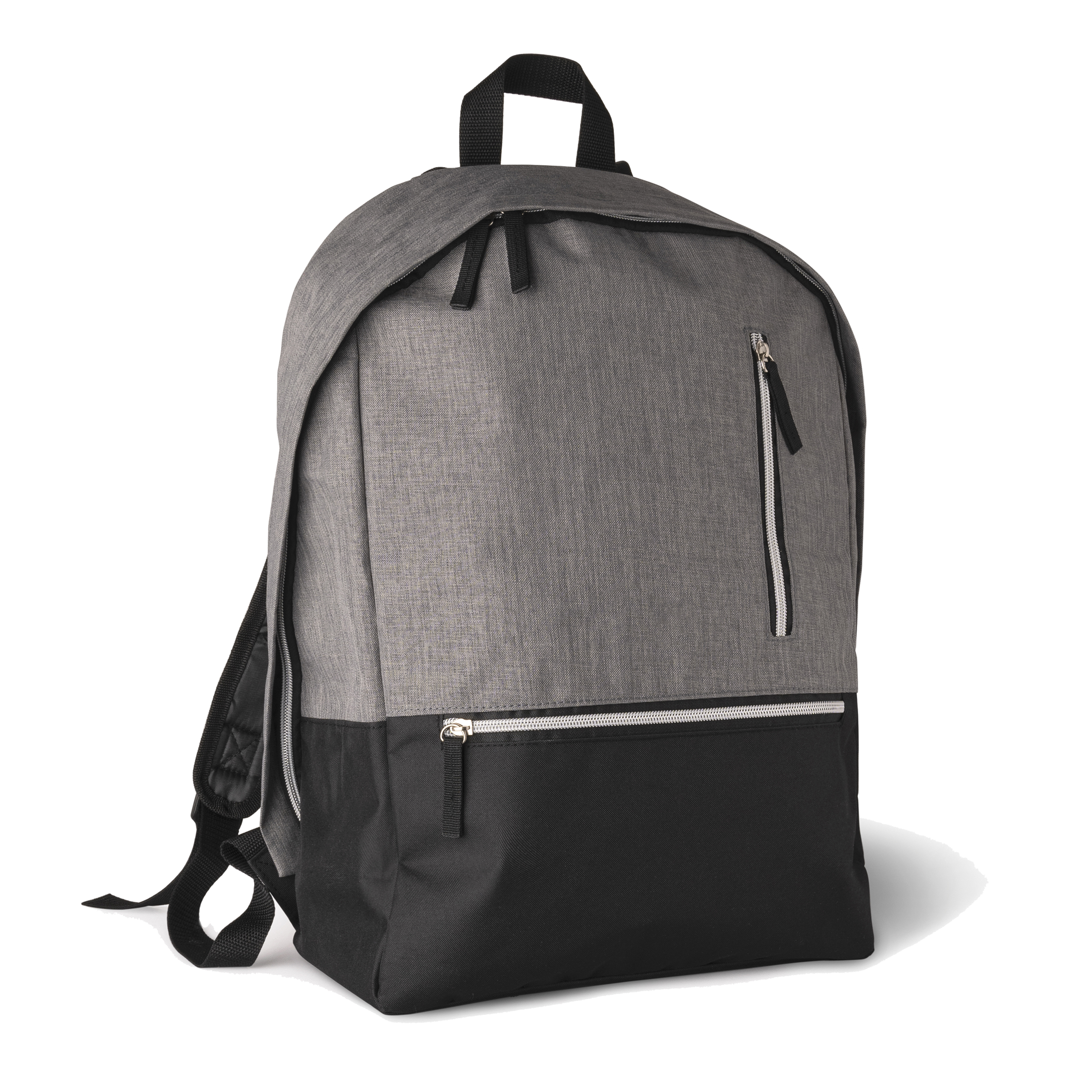Zaino City Glam - grigio melange e nero