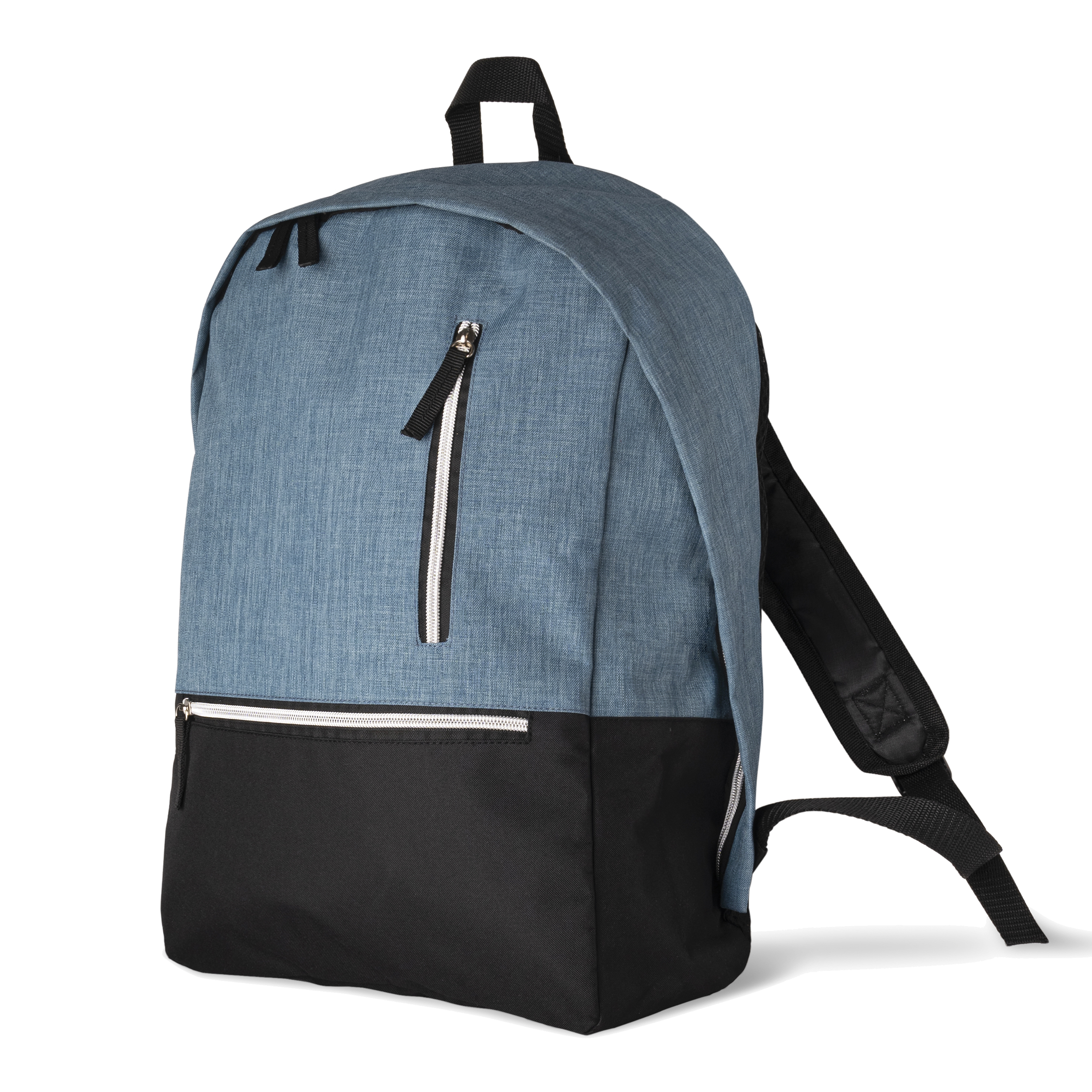 Zaino City Glam - azzurro/verde melange e nero